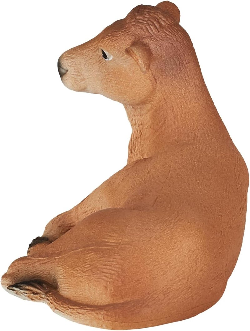 MOJO Jersey Calf Laying Realistic Farm Animal Hand Painted Toy Figurine - Image 3